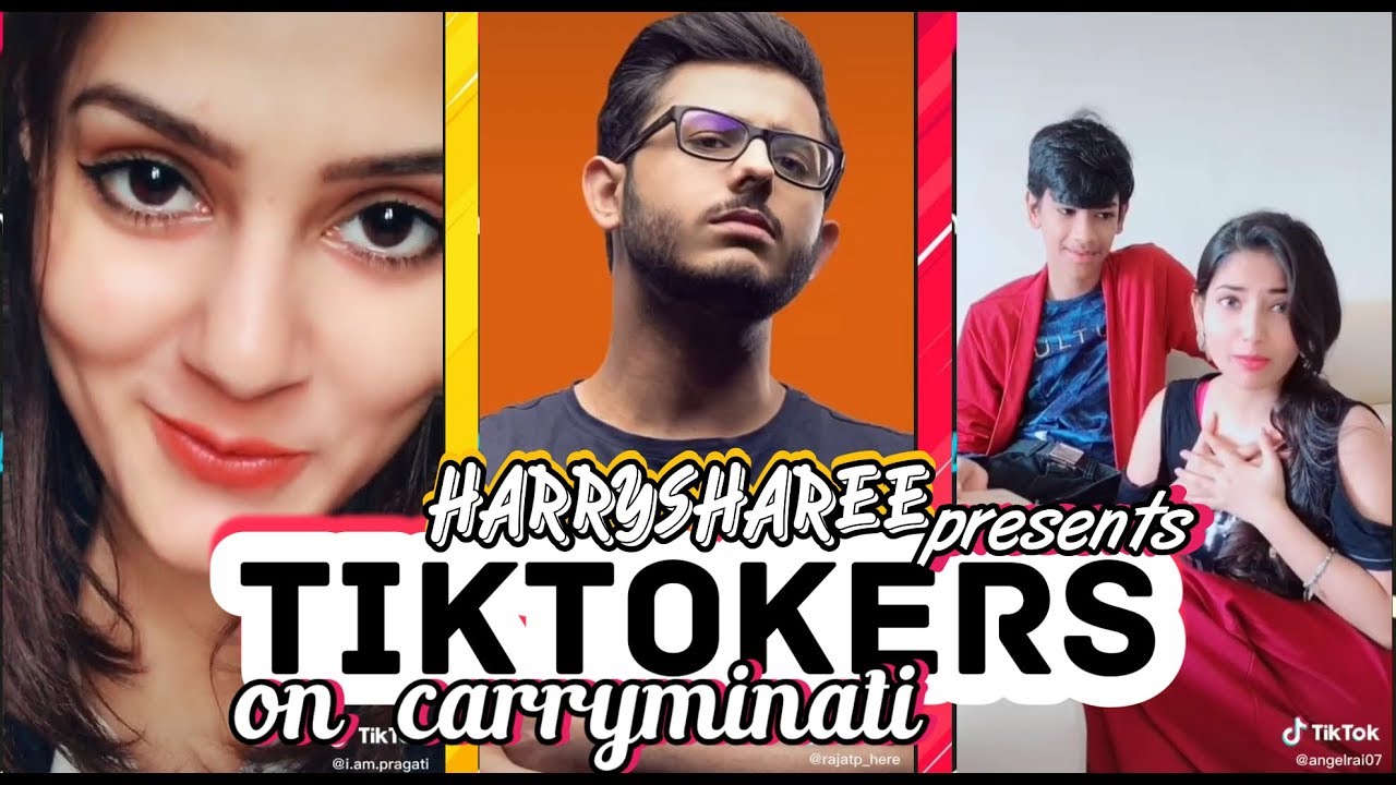 TikTokers Reaction On CarryMinati YouTube Vs TikTok: THE END Roast Video | [Amir Siddiqui] | Part 4
