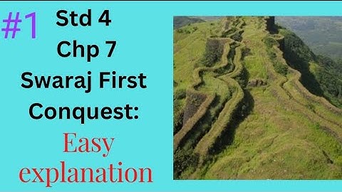 Class 4 | Chp 7 Swaraj:First Conquest | Video 1  EVS-2  Maharashtra board | EasylearningwithTrSarita