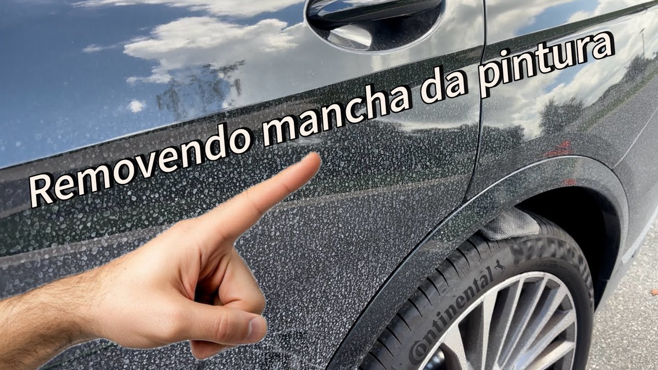 Como remover mancha da pintura 
