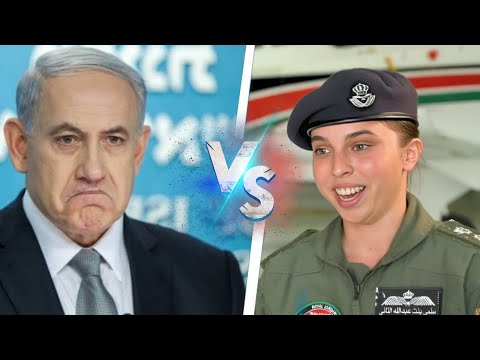 شاهد أول ظهور للطيارة الاردنية التي تتحدى نتنياهو وتمكنت من زرع الرعب وسط اسرائيل شاهد مافعلته