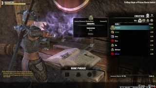 Elder Scrolls Online Enchanting Runes Glyph Guide Tutorial Crafting Part 2