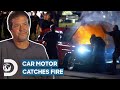 Nitrous-Fed ’55 Chevrolet Catches Fire In The Middle Of A Race! | Street Outlaws