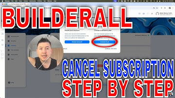 ✅ Hoe u uw betaalde Builderall-abonnement kunt annuleren 🔴