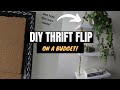 Thrift Flip Decor | DIY Office Decor | DIY Shelf On A Budget