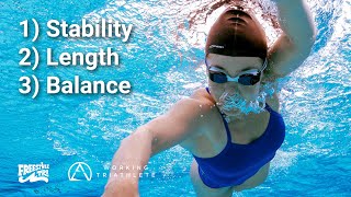 Catchup Stroke – the correct version of a simple swim drill