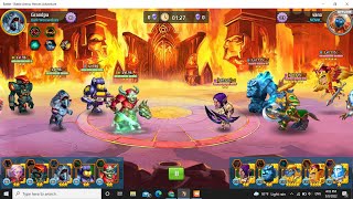 lvl 96 vs 115 battle arena gameplay