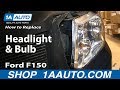 How To Replace Change Headlight and Bulb 2004-08 Ford F150