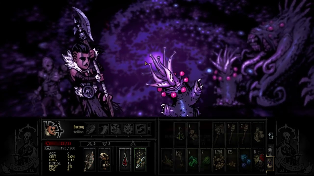 Darkest Dungeon Stress management is important.