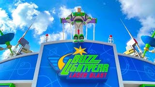 4K Lowlight Buzz Lightyear Laser Blast On Ride Pov Oct 2023 Disneyland Paris