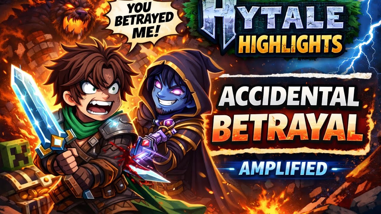 Hytale Highlights – Accidental Betrayal | Amplified