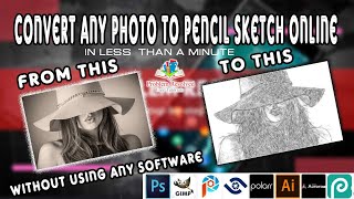 Convert multiple images to pencil sketch online without any software in 3 steps screenshot 2