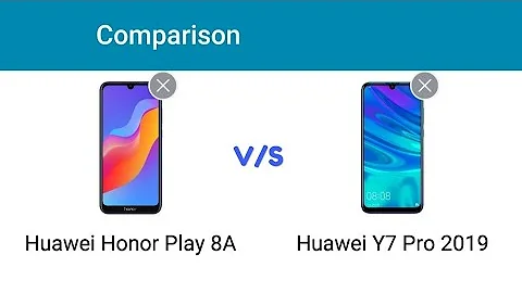 Huawei Y7 Pro 2019 vs Huawei honor play 8A  Specs Comparison l Camera l Processor l Watch Before Buy