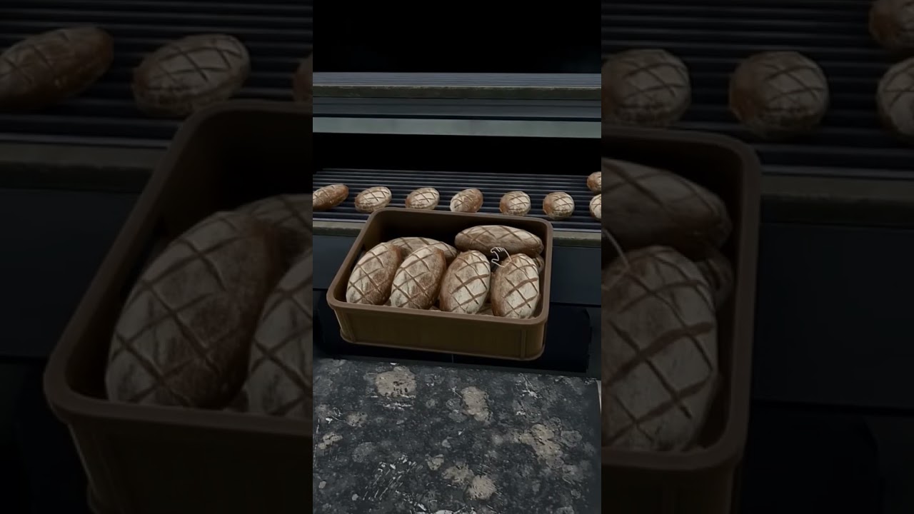 Настоящие фермы тоже так делают... Свежий хлеб, испеченный прямо на ферме.