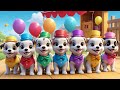 🐶 Ten Little Puppies Wagging Tails 🐾🎶 | Fun Counting Song for Kids