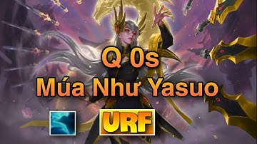 YASUO TỐC HÀNH MÚA IRELIA Q 0s TRONG CHẾ ĐỘ URF 2020