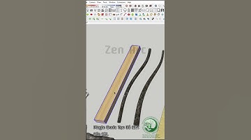 Sketchup Plugin Erode. #sketchup  #shorts