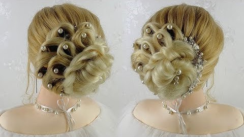 #0177. Hướng Dẫn Búi Tóc Đẹp Sang Trọng Dễ Làm #ngọcuyênn #tếttóc #búitóc