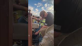 How to start a 1963 ford tractor without a key #oldtractors #fordtractor #tractors #shorts