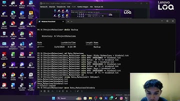 Tugas 1 Pratikum Sistem Operasi - Penggunaan Dasar CMD & Powershell