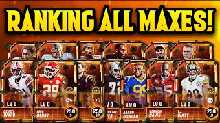 RANKING ALL 45 MADDEN MAX PLAYERS FOR MADDEN MOBILE 23!!! - Madden Mobile 23 Finale Week