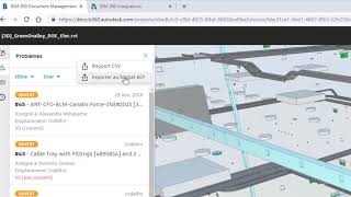 Autodesk BIM 360 - Export format BCF