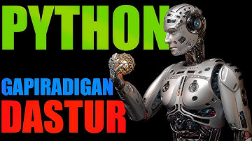 PYTHON 🐍 DASTURLASH TILIDA  OVOZLI DASTUR | GAPIRADIGAN DASTUR | JARVIS