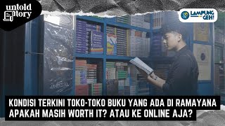 Kondisi Terkini Toko-toko buku di Bawah Ramayana, Masih Worth It Atau ke Online aja I Lampung Geh