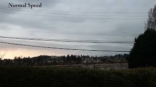 A Little Bit of Lightning Over Saanich