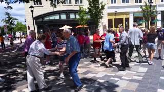 Square dance flash mob Storrs, CT June 24, 2015