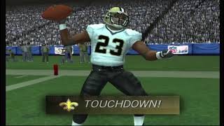 Madden NFL 09 (PS2) cowboys vs saints (at new orleans)