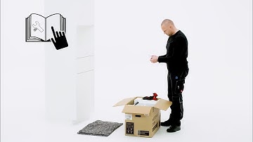 How to install your AEG fully built-in microwave column installation