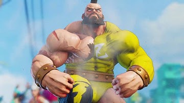 SFV Zangief Vtrigger standing reset example