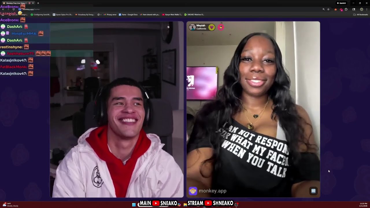 SNEAKO Searches for LOVE on Monkey