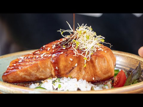 Video: Cá Bơn Nướng Sốt Teriyaki