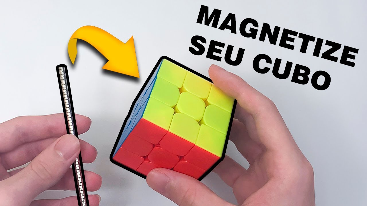 Como MAGNETIZAR um CUBO MÁGICO [4K]