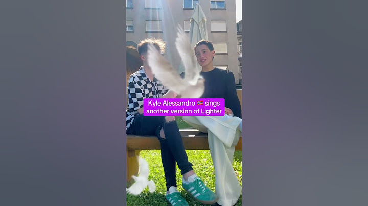 Kyle Alessandro 🇳🇴 sings another version of Lighter #eurovision2025 #kylealessandro