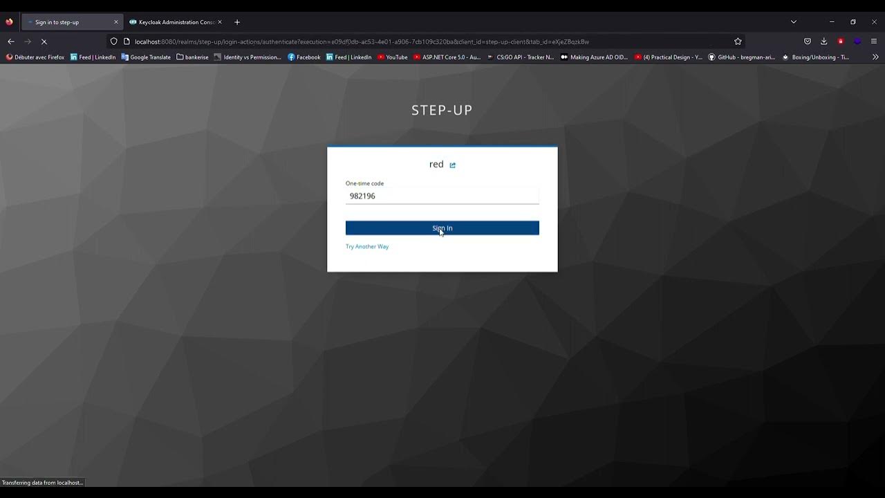 Stepup Authentication using Keycloak and Angular YouTube