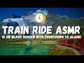 Train asmr Ambience: Black screen for Sleeping with a 10hr countdown