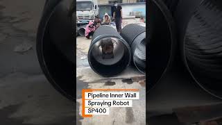WA:8613503175060 Pipeline Inner Wall Spraying Robot #spraypaint #spray #spraypainting #coat #coating