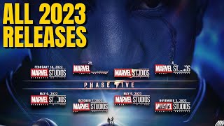 Everything Marvel Studios is Releasing In 2023 | Marvel Phase 5 (MCU)