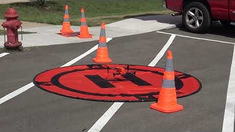 Autel EVO 2 demo of a precision landing