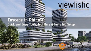 Enscape Rhino Toolbar