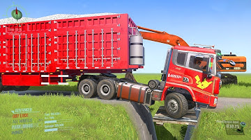 Spintires: Mudrunner Truck Mod  | Driver Skills Gameplay  Game Daily35 #mudrunner #spintires #truck