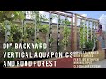 Diy Vertical Backyard Aquaponics System Overview