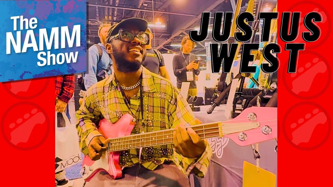 Justus West: An Accidental Booth-to-Booth Bass Jam Turns Into a NAMM Highlight