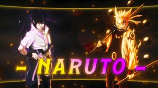 4K Naruto Amvedit Tale Of Naruto Uzumaki - Ambitions For Cash