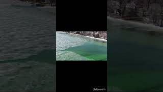 Crews Clear Ice and Debris Near Cheboygan Lock and Dam Complex #breakingnews#ice