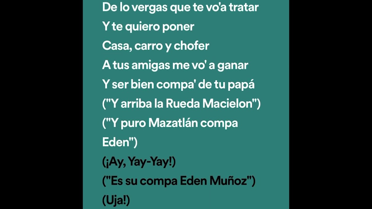 Edén Muñoz Ft Michelle Maciel - CCC (LetraLyrics) Dj. - YouTube