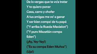 Edén Muñoz Ft Michelle Maciel - CCC (Letra/Lyrics) Dj.