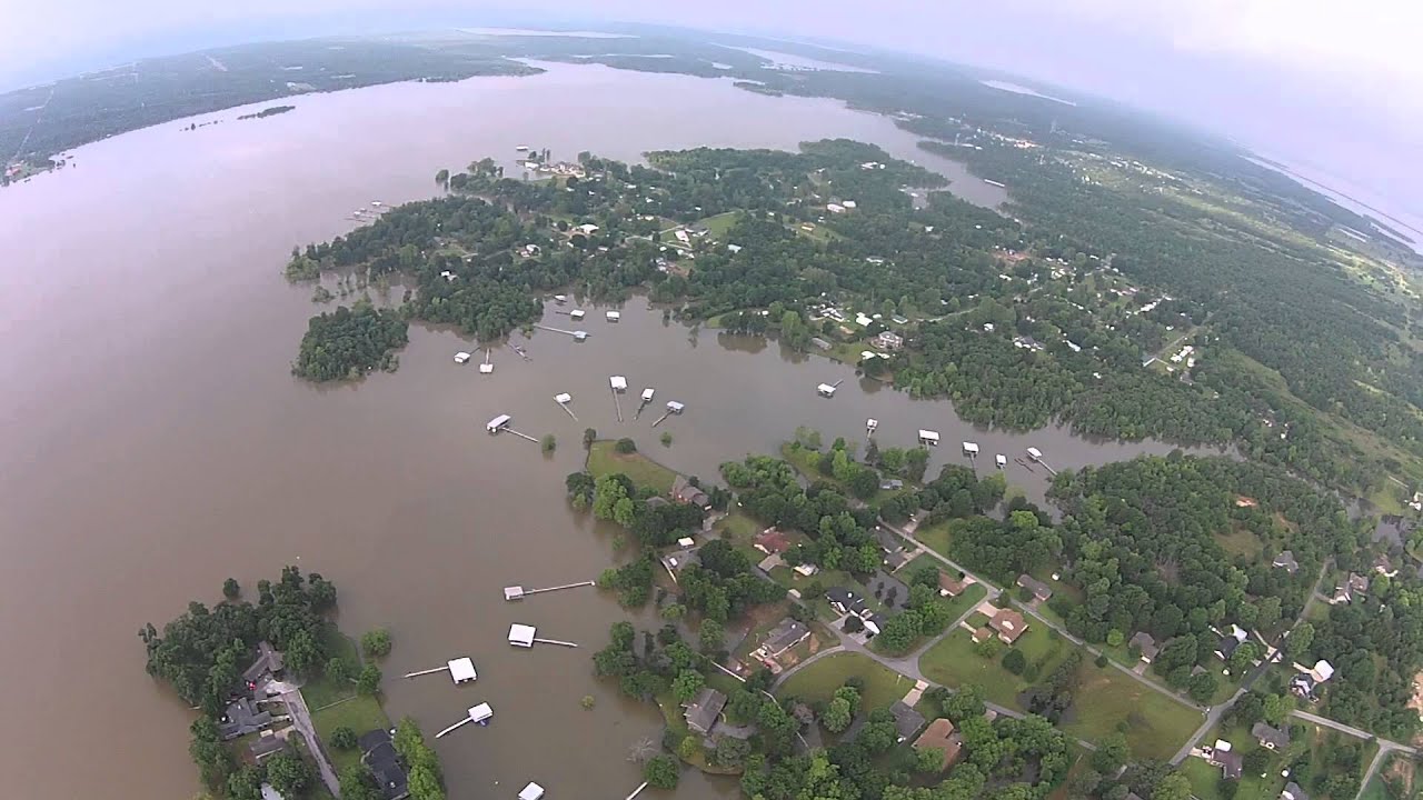 Lake Eufaula Longtown Area Drone Flight YouTube